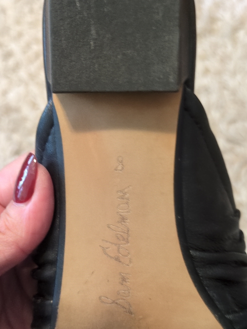 Sam Edelman Julia Ruched Pointed-Toe Flats - Picture 3 of 6